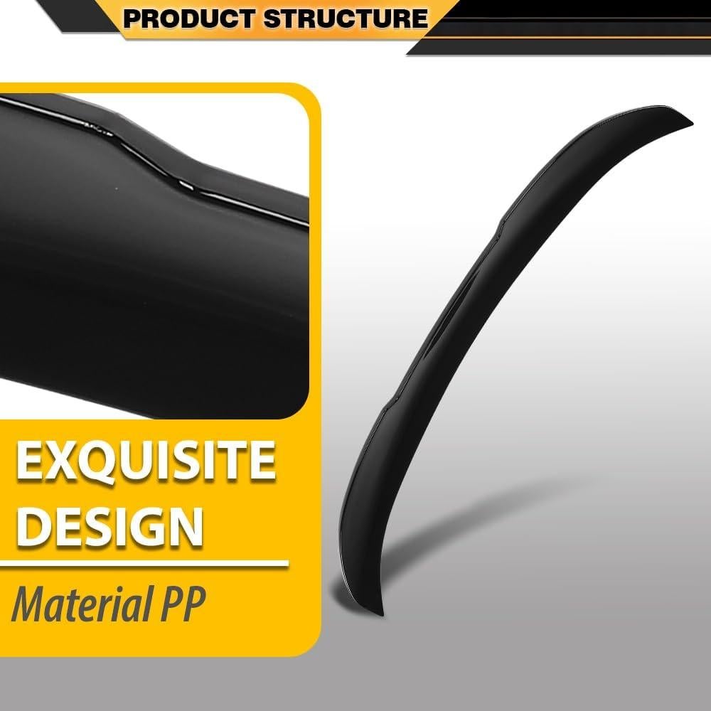 Alerón Trasero BMW E90 3 Series Sedán 2006-2011 PSM Negro