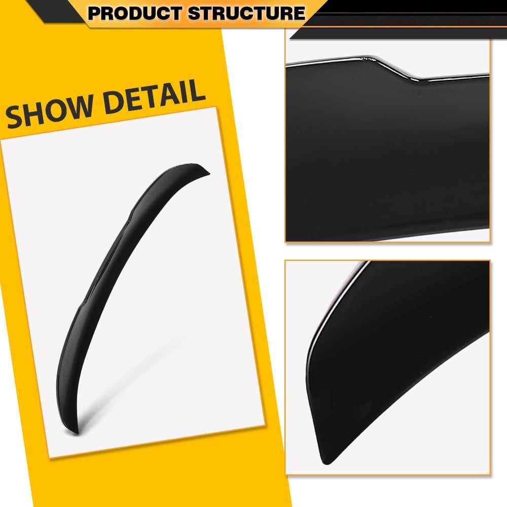 Alerón Trasero BMW E90 3 Series Sedán 2006-2011 PSM Negro