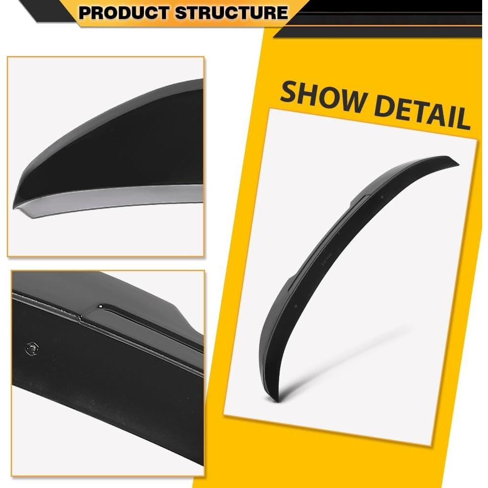 Alerón Trasero BMW E90 3 Series Sedán 2006-2011 PSM Negro