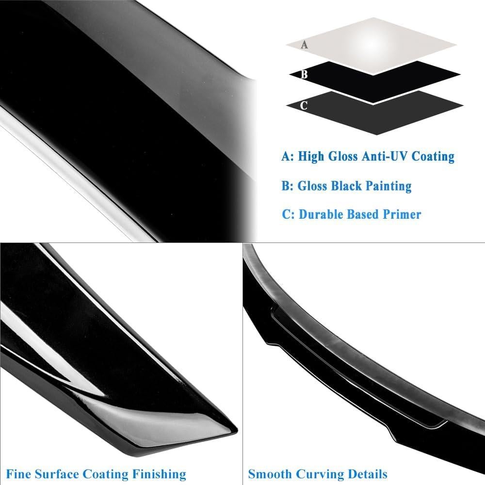 Spoiler Trasero Negro Brillante BMW G82 M4 2021-2026