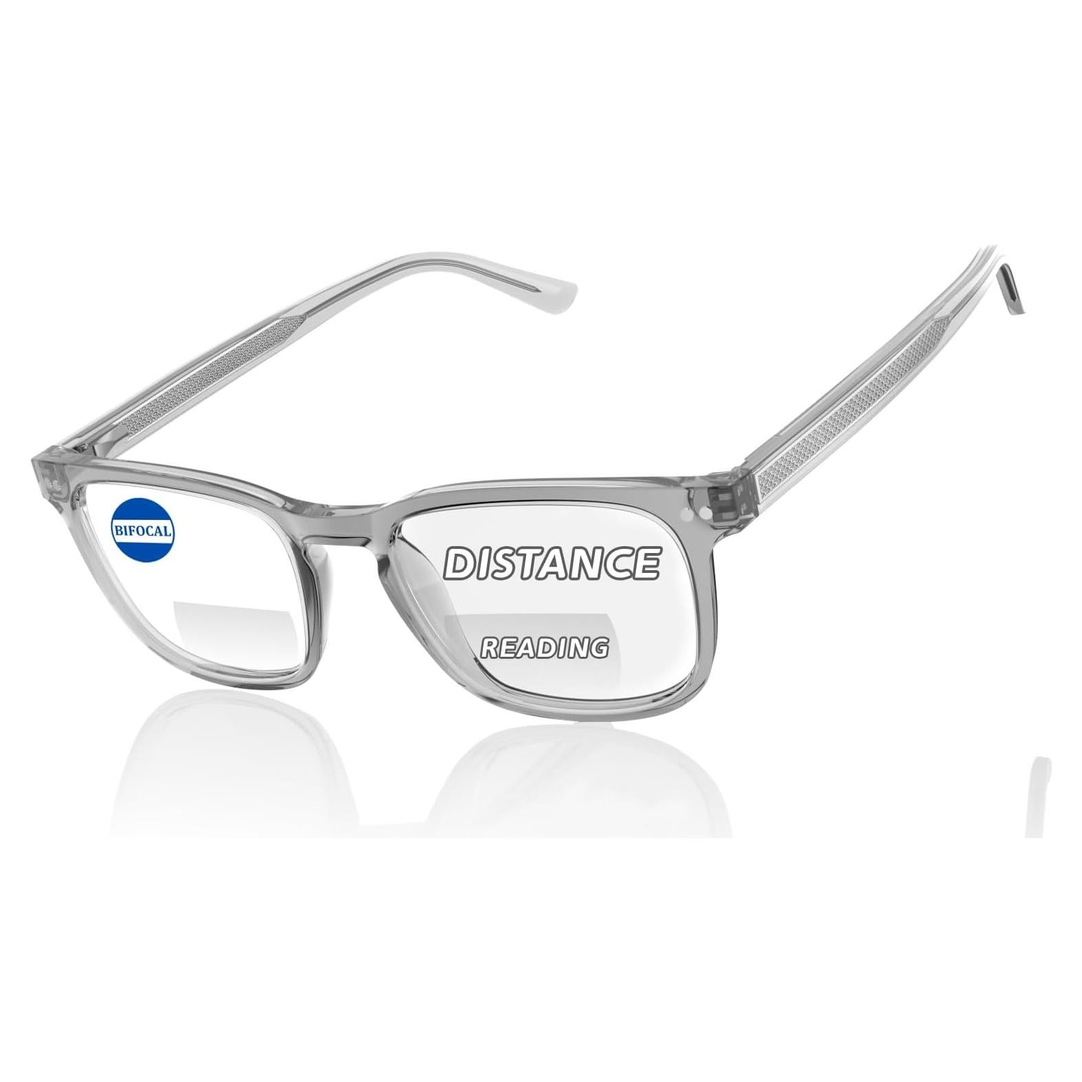 Gafas de lectura bifocales Acetato Anti Luz Azul 2.75x