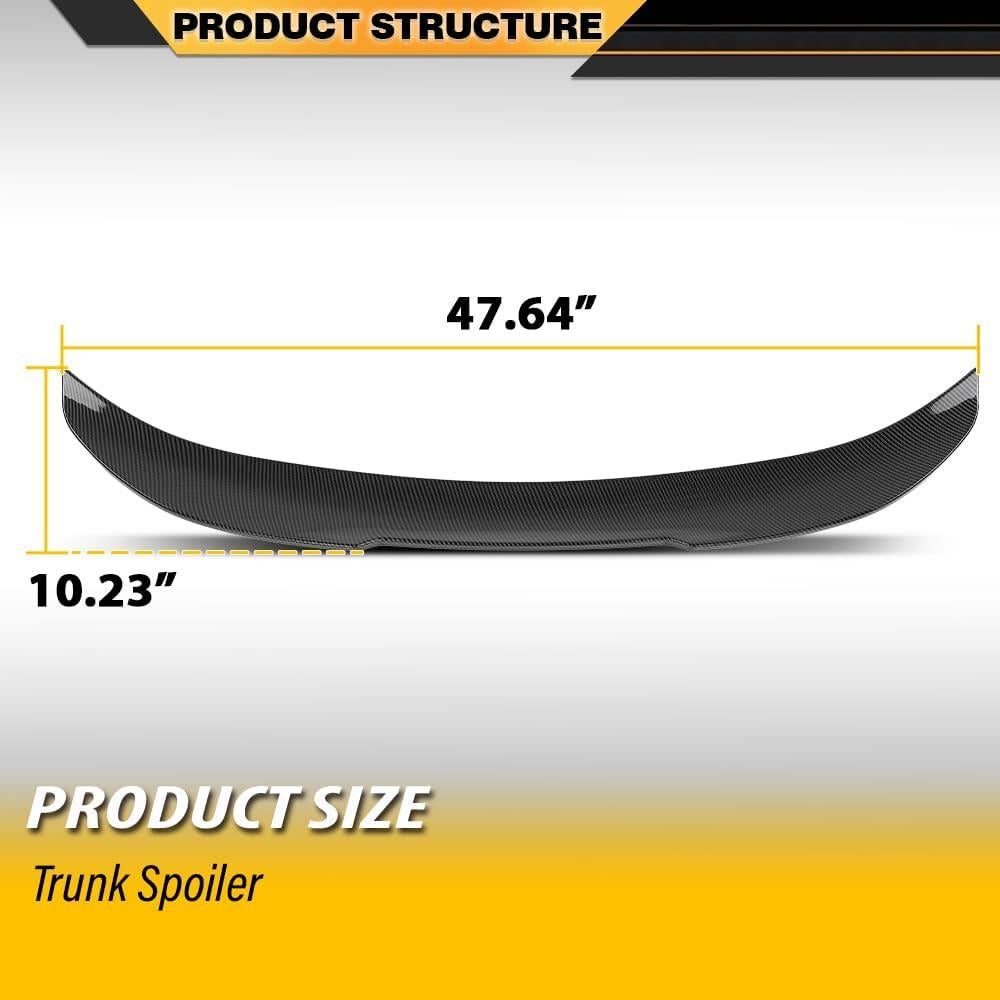 Alerón Trasero para Maletero BMW E90 M3 2008-2011 Fibra Carbono