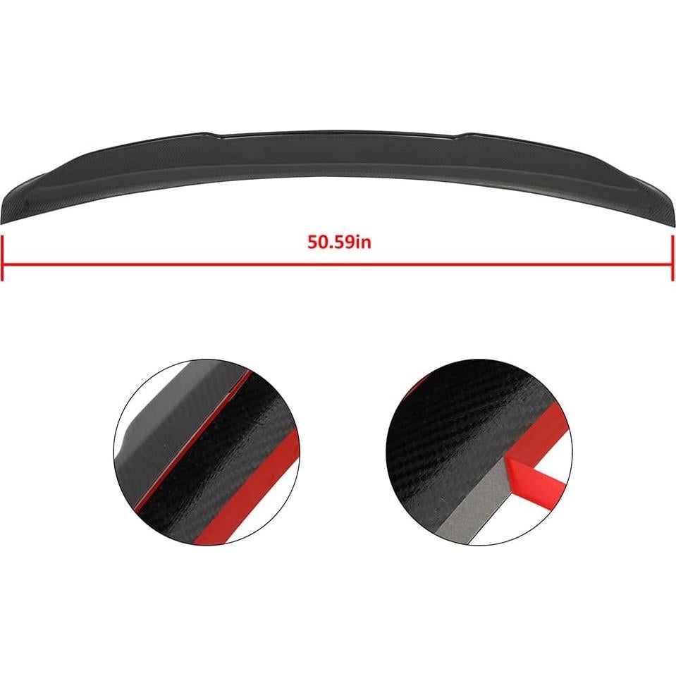 Alerón Trasero SCITOO de Fibra de Carbono para BMW G30/F90