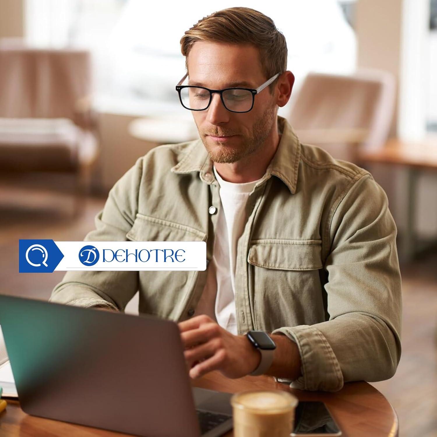 Gafas de lectura bifocales Acetato Anti Luz Azul 2.0x