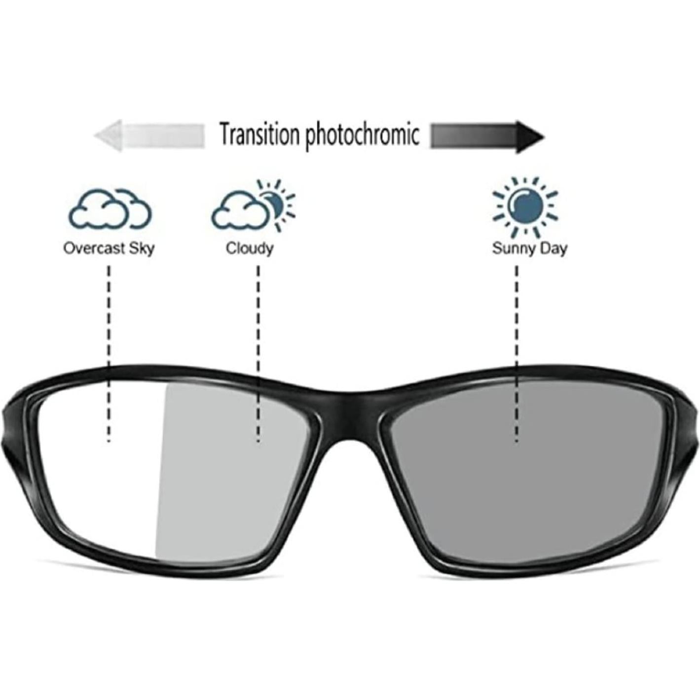 Gafas de Lectura Foto-Cromáticas Unisex 175x Negros/Azules