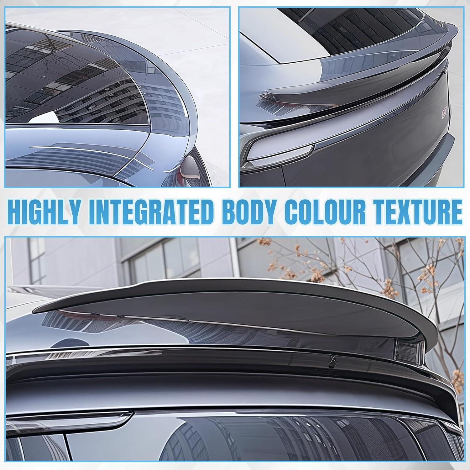 Spoiler Alerón ABS para Tesla Model Y 2026 Juniper - Negro Mate