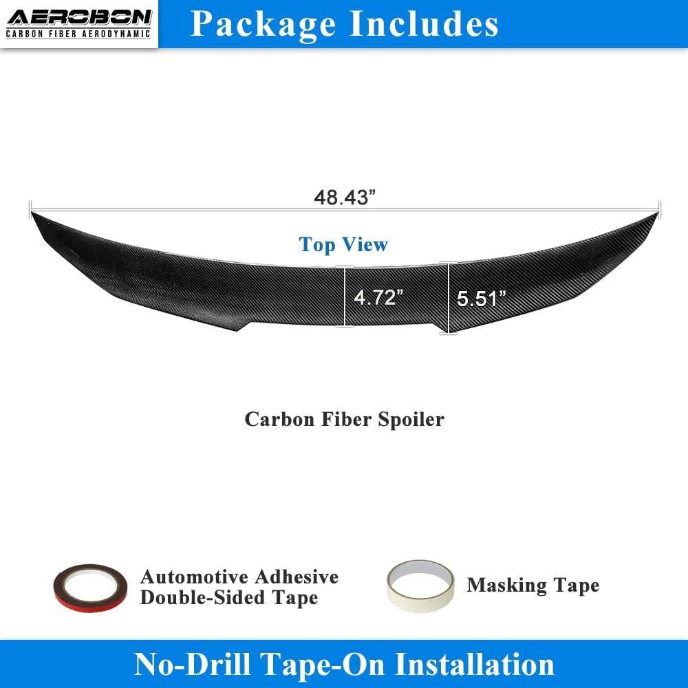 Alerón de Maletero de Fibra de Carbono AeroBon para BMW F22 F87