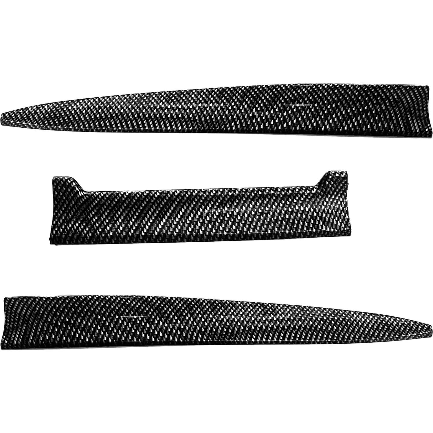 Spoiler Universal CTMAOYI Fibra de Carbono Ajustable 101.6-139.7 cm