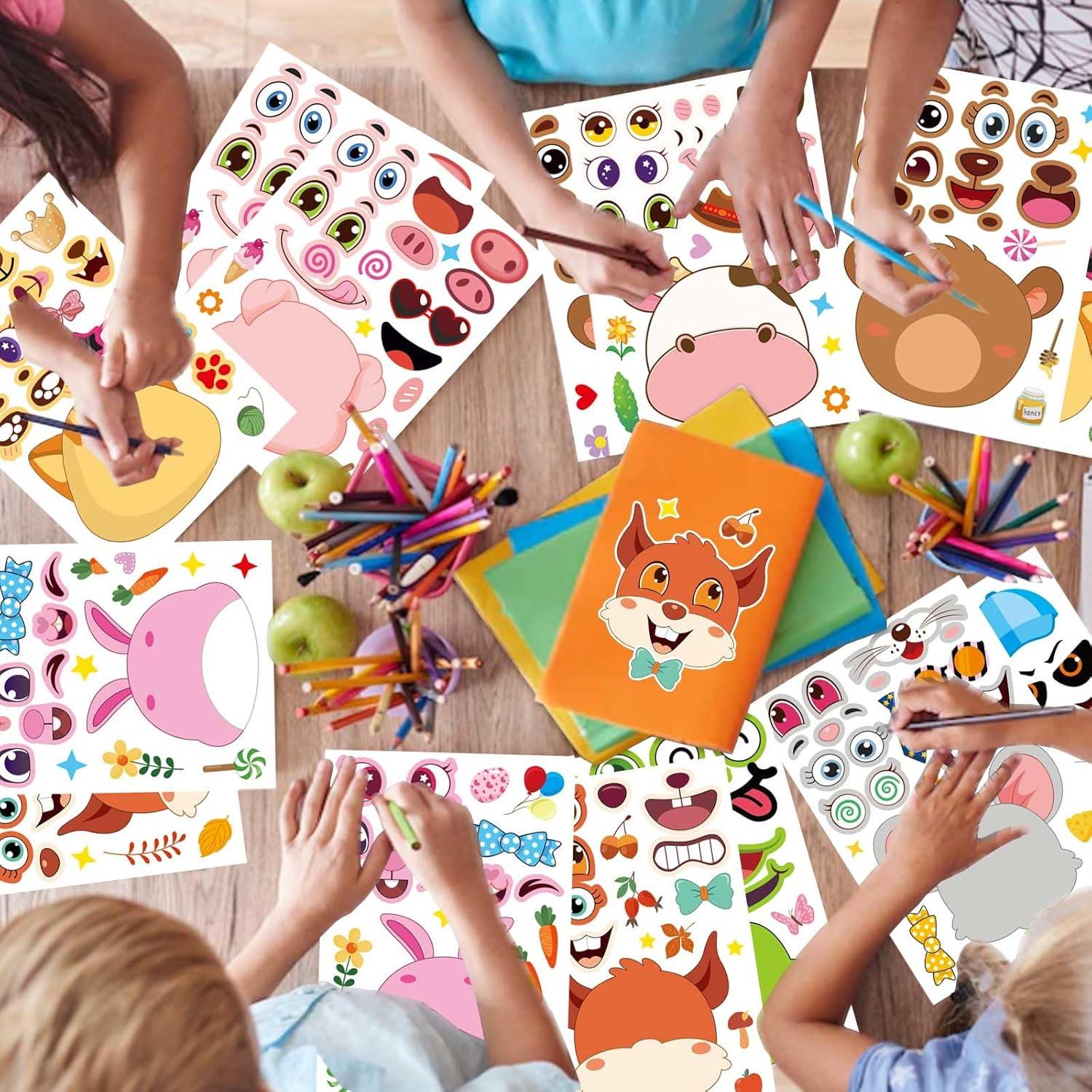 27 Stickers de Animales DUJAA para Niños - Creatividad Divertida