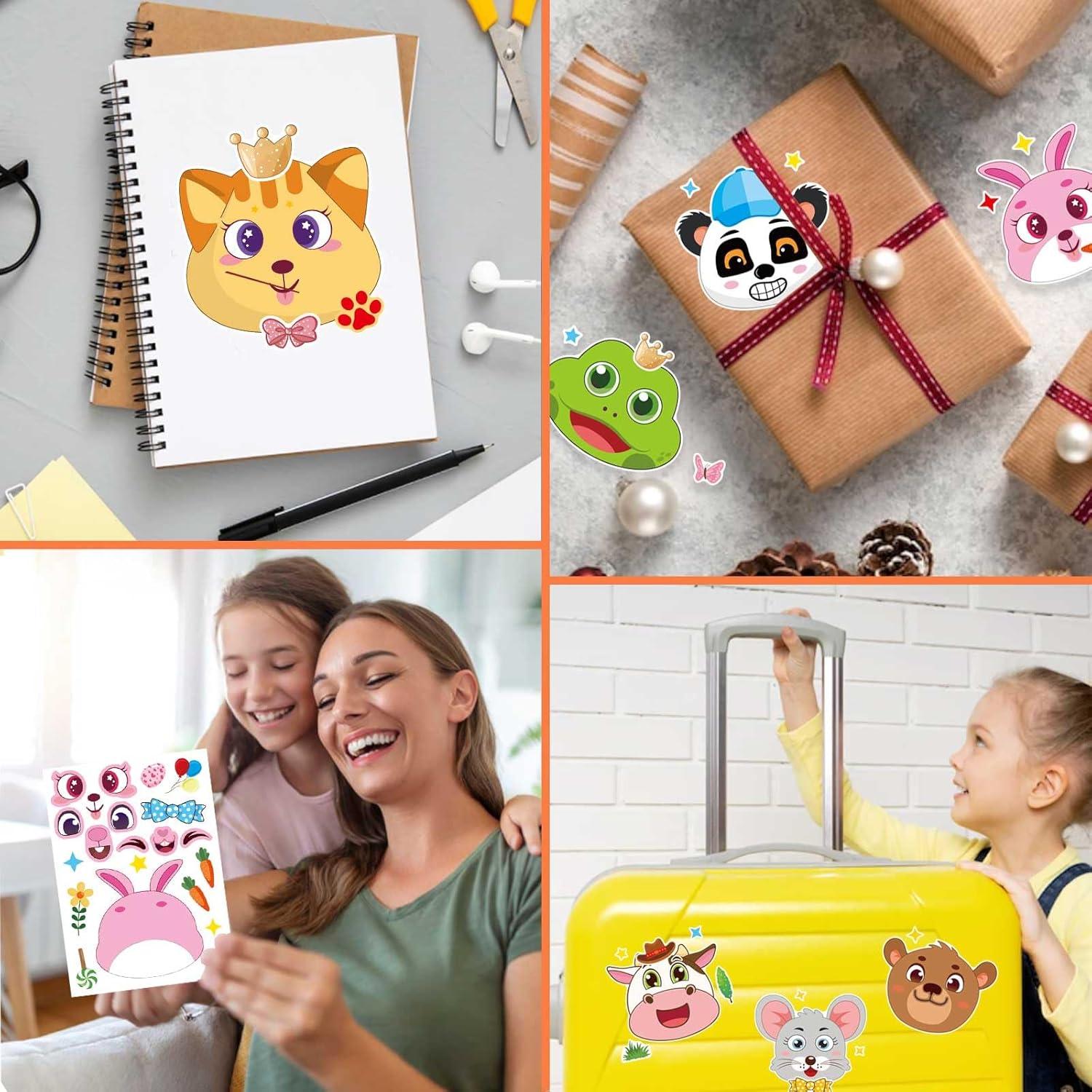 27 Stickers de Animales DUJAA para Niños - Creatividad Divertida