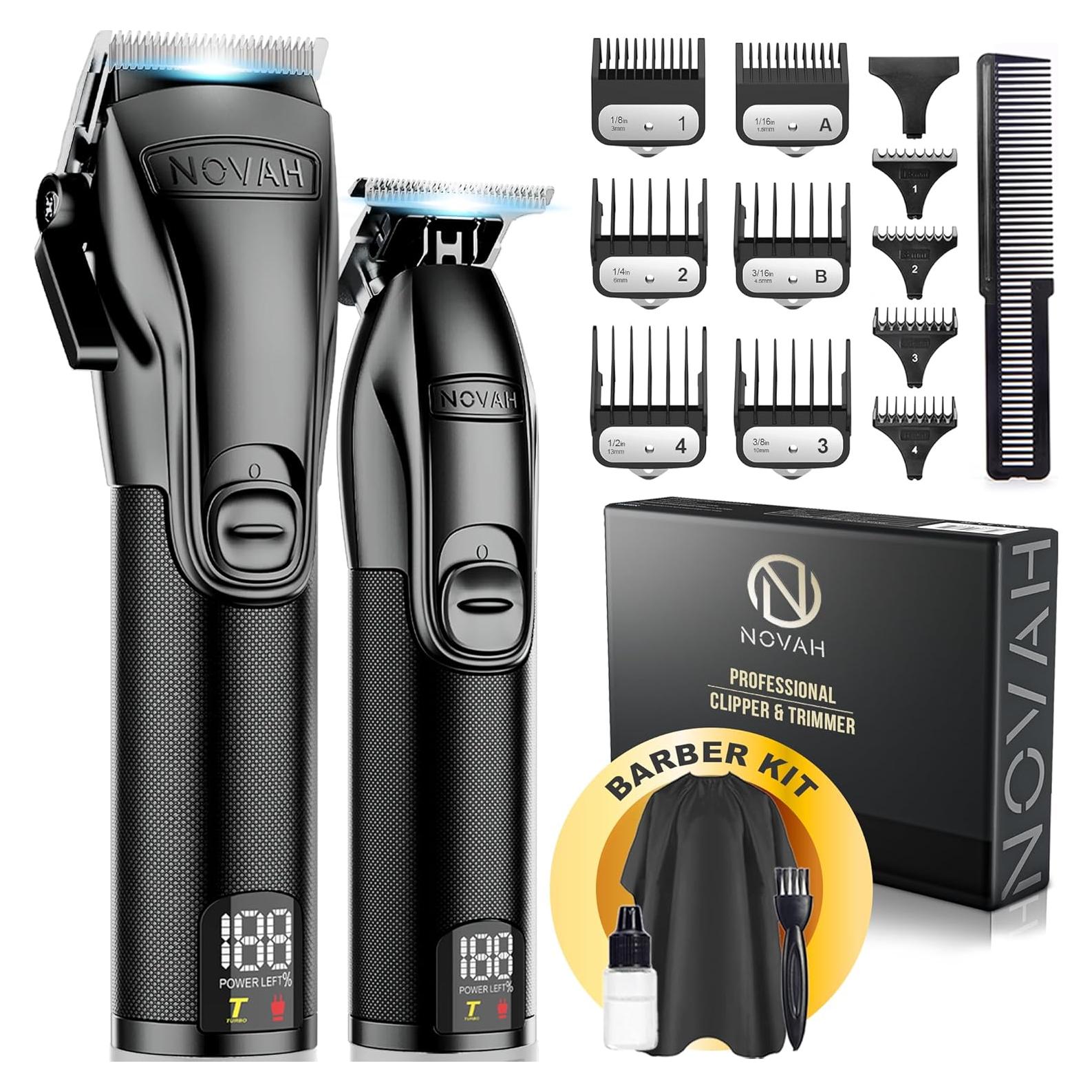 Cortadoras de Cabello Novah Inalámbricas Profesionales