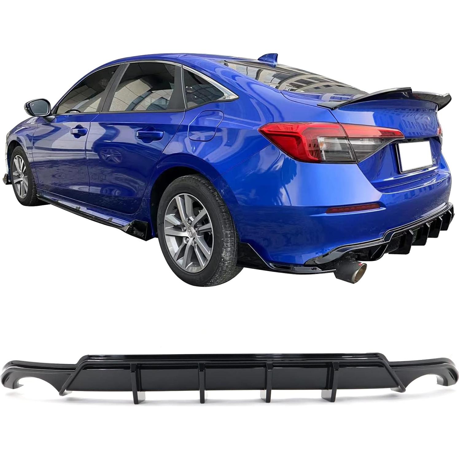 Difusor Trasero IKON MOTORSPORTS para Honda Civic 2022-2026