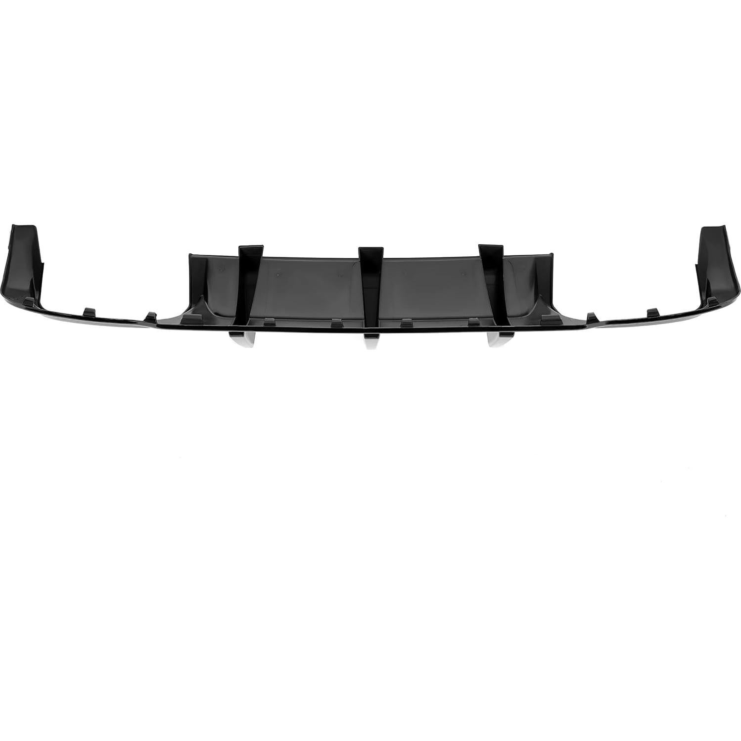 Difusor Trasero HECASA para Mercedes Benz W204 2012-2014 Negro