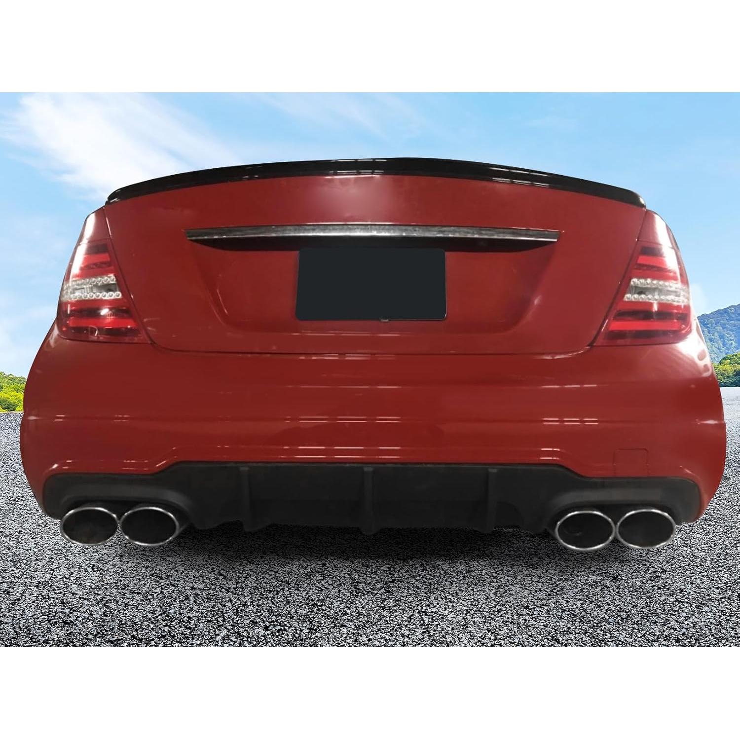 Difusor Trasero IKON MOTORSPORTS para Mercedes W204 2012-2014