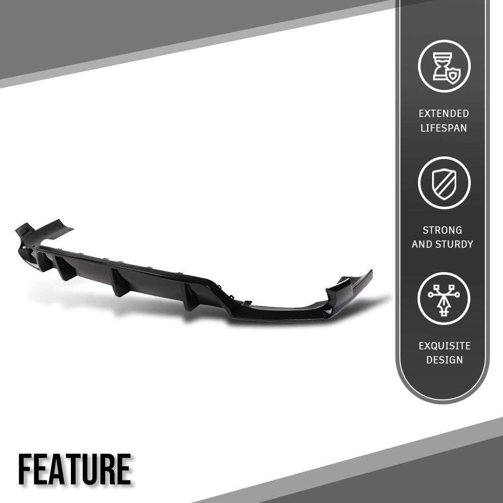 Difusor Trasero G-PLUS para Parachoques M Sport BMW G06 2020-2024