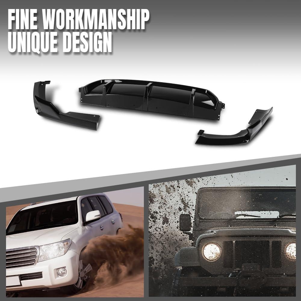 Difusor Trasero G-PLUS para Parachoques M Sport BMW G06 2020-2024