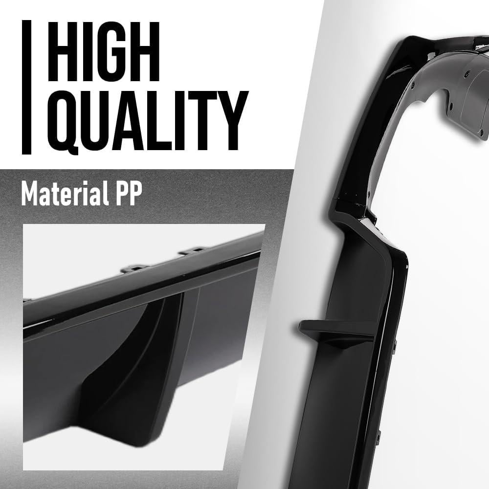 Difusor Trasero G-PLUS para Parachoques M Sport BMW G06 2020-2024