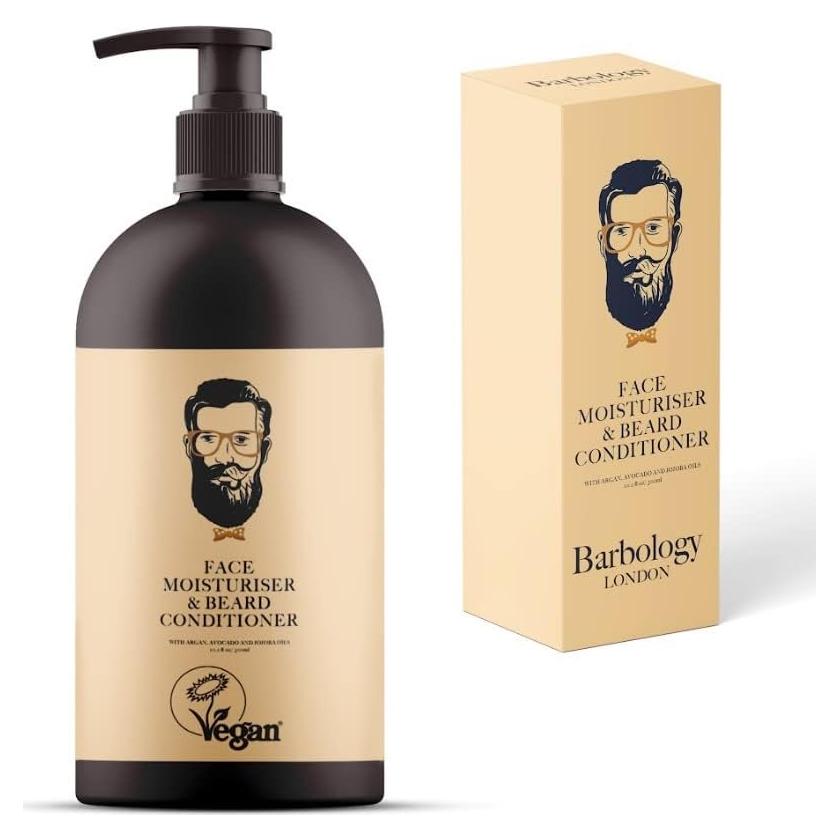 Hidratante 2 en 1 Barbology para barba y rostro 300 ml