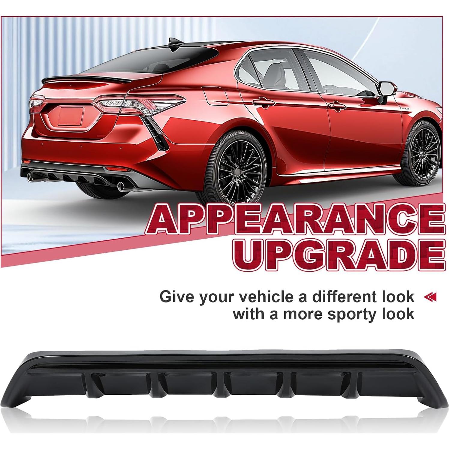 Difusor Trasero ECOTRIC para Toyota Camry 2018-2023 SE XSE