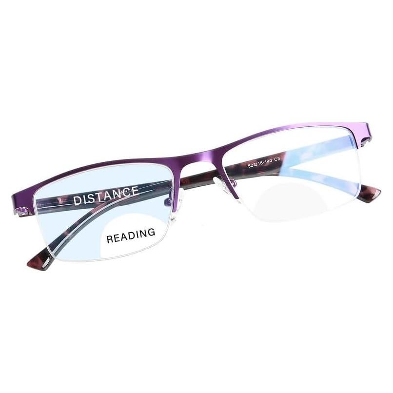 Gafas Bifocales FONHCOO para Lectura y Luz Azul 2.5x