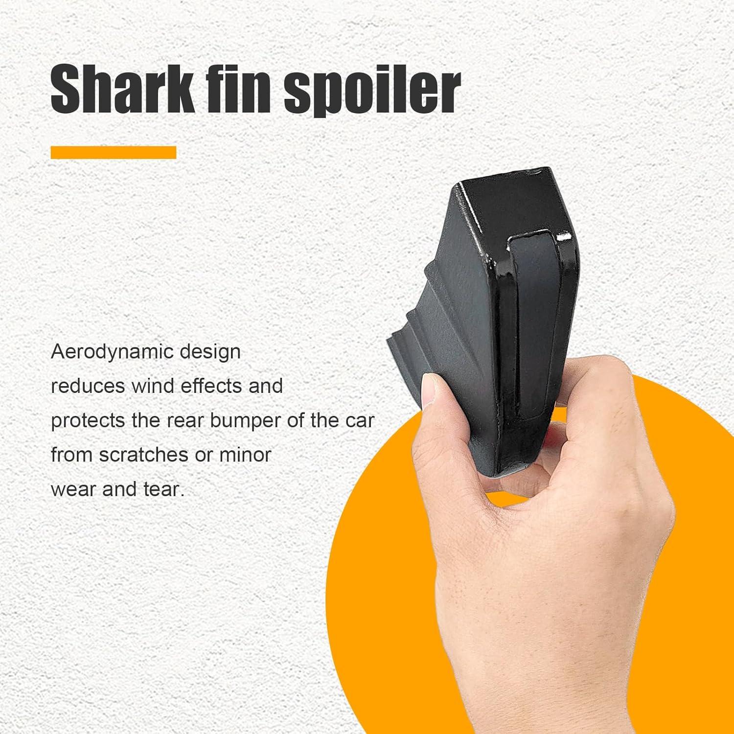 Difusor de Labio de Parachoques Trasero Augeny Universal Negro