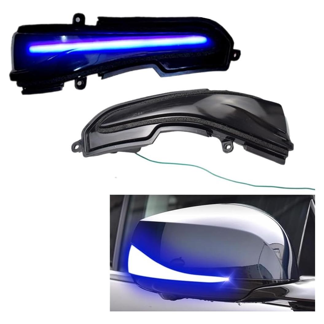 Luz de señal de giro LED Kakulkomen para Infiniti 2014-2019
