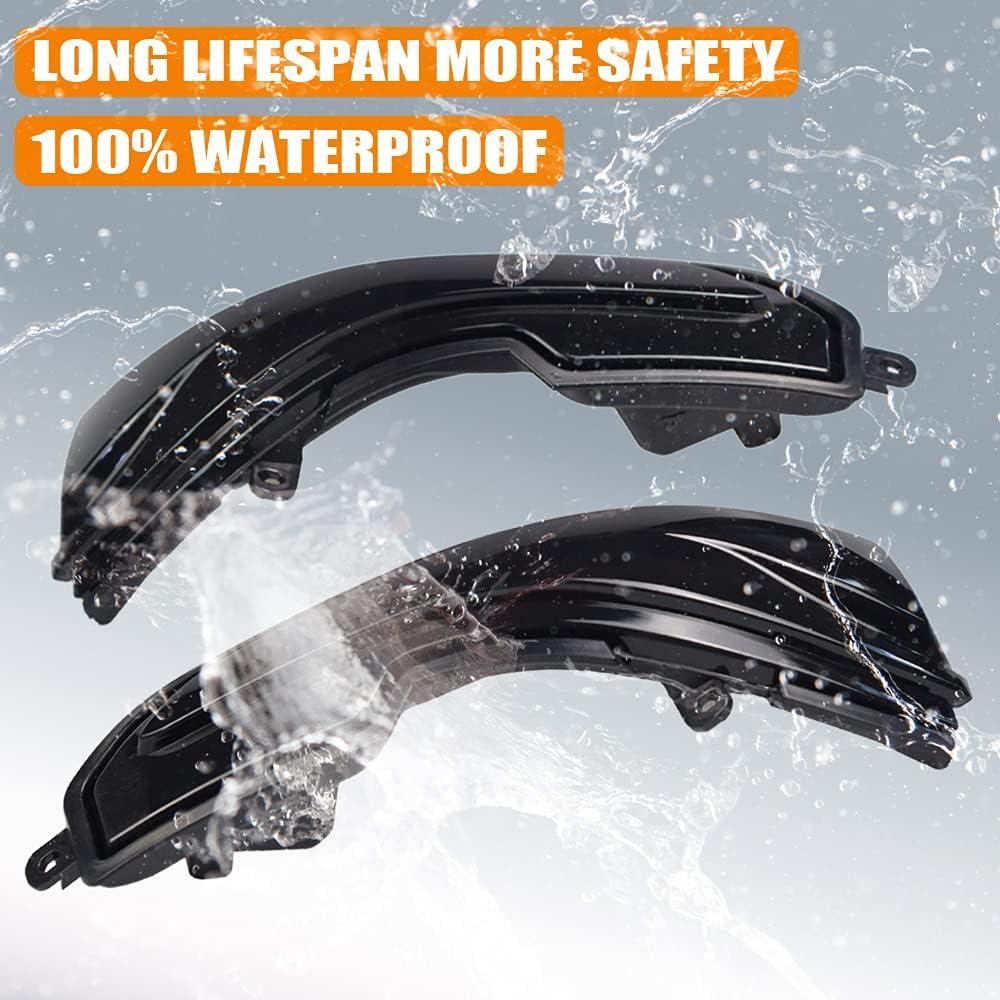 Luz de señal de giro LED Kakulkomen para Infiniti 2014-2019