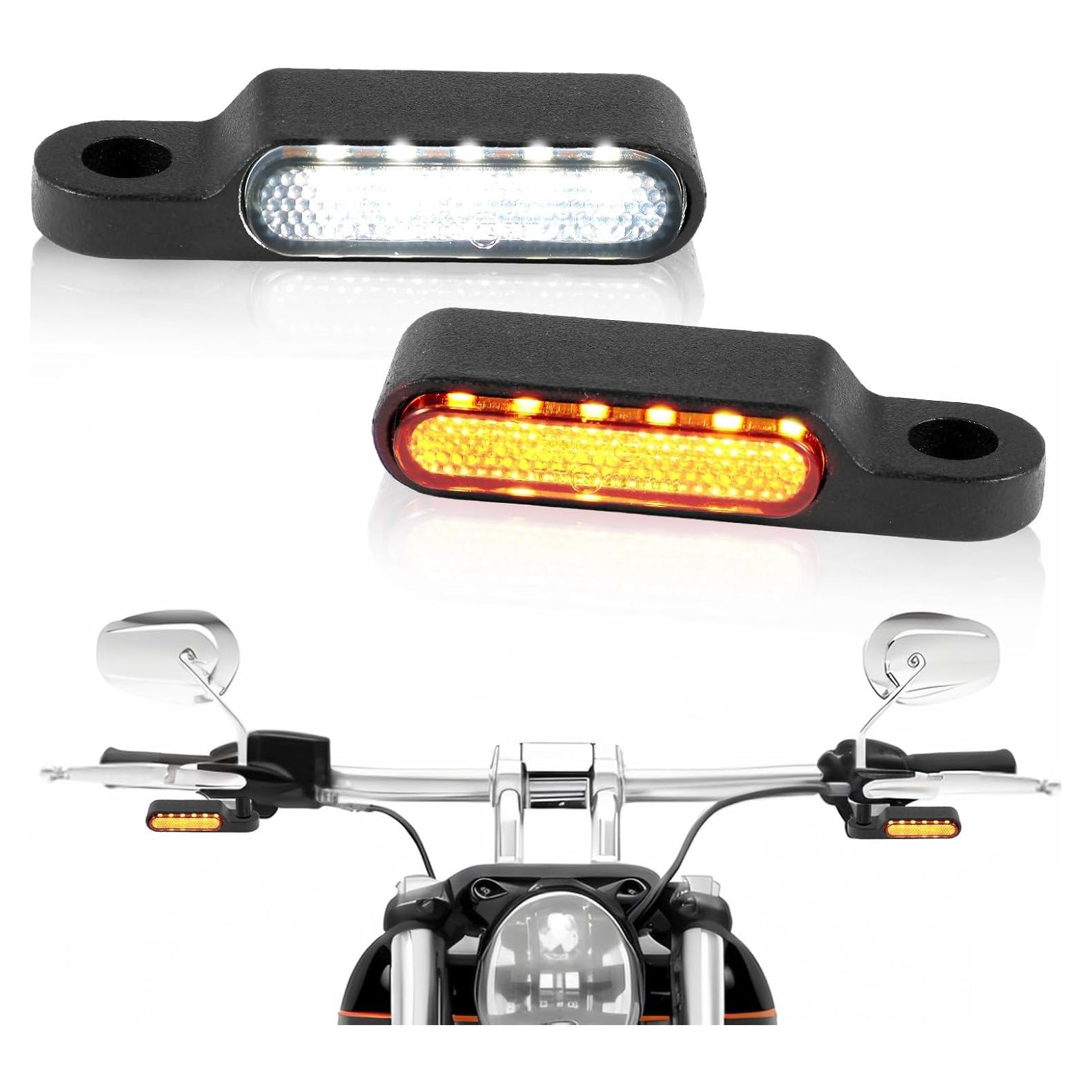 Señales de Giro LED ZENTHOR Universales para Motocicleta