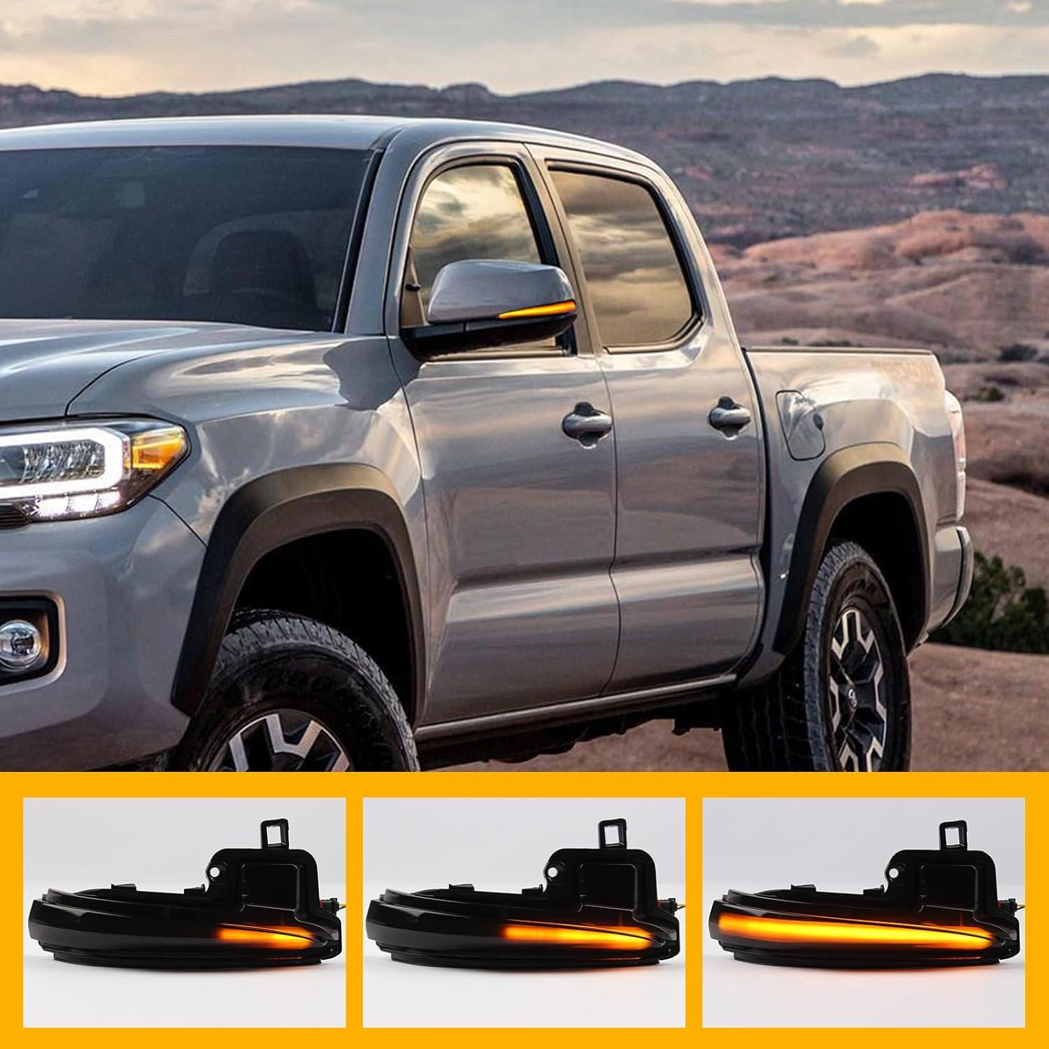 Luces de Señal de Giro LED Doiplent para Toyota Tacoma/RAV4 2016-2024