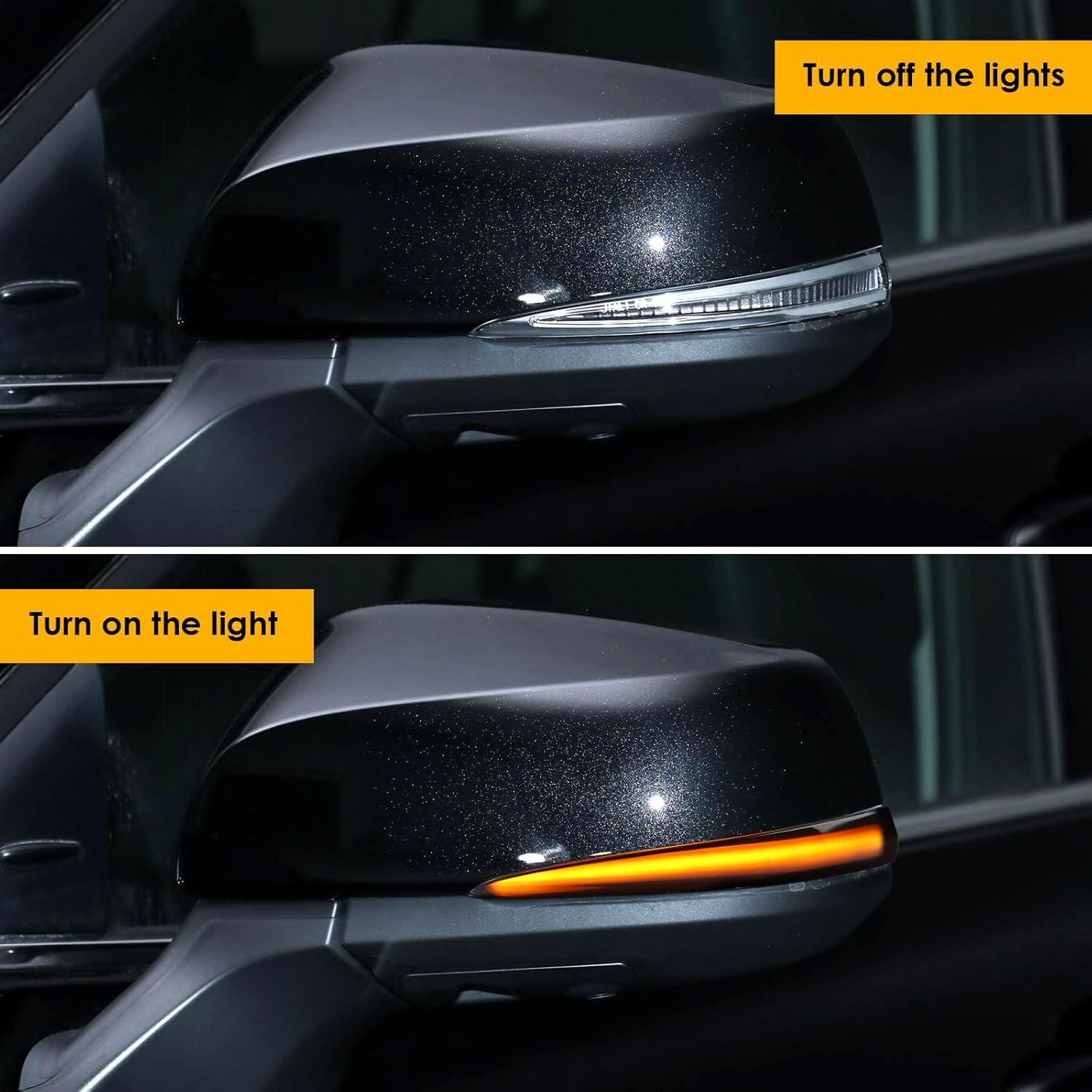 Luces de Señal de Giro LED Doiplent para Toyota Tacoma/RAV4 2016-2024