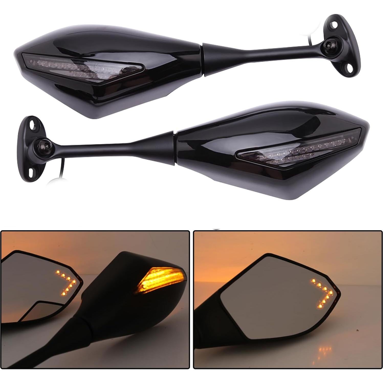 Espejos retrovisores LED Rich Choices para Honda CBR600RR CBR1000RR