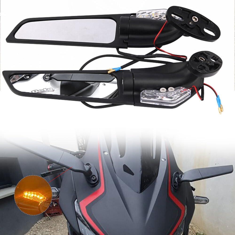 Espejos Retrovisores LED para Motocicleta Roaopp CBR Ninja