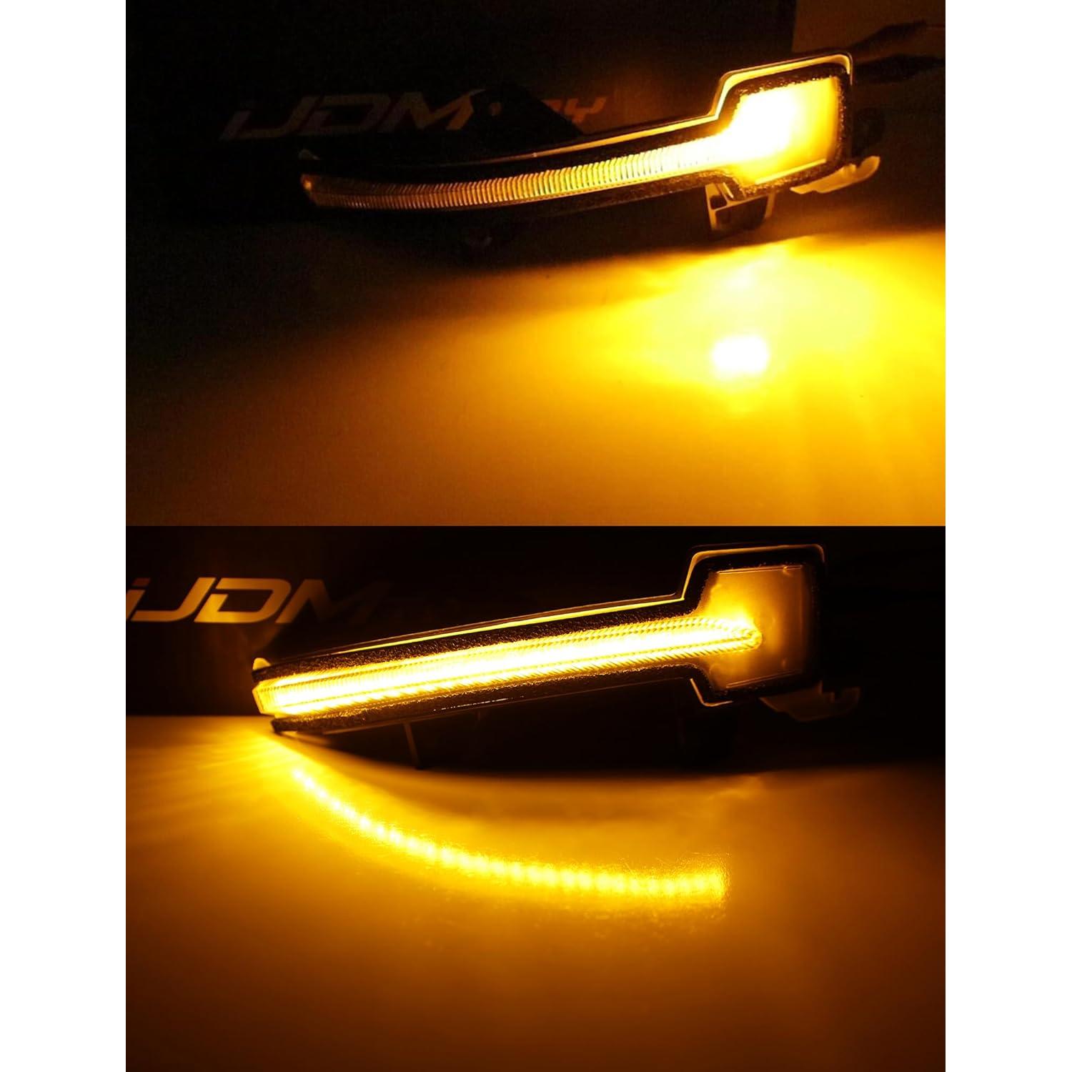 Kit Luz Señal Giro Espejo Lateral LED iJDMTOY Honda Accord 2018-2022