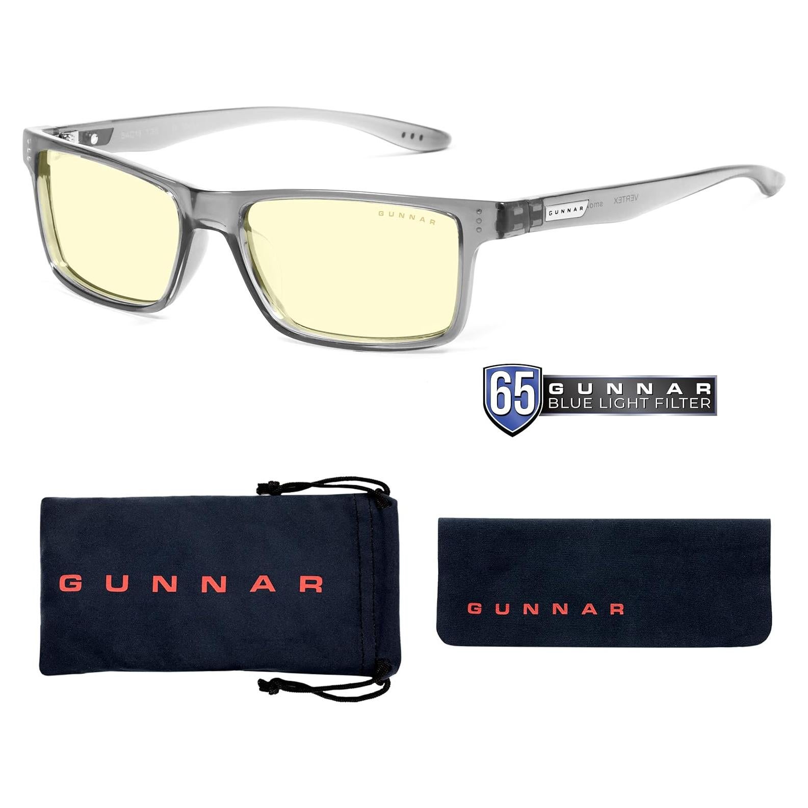 Gunnar Gafas de Lectura Luz Azul Vertex +1.0 Tinte Ámbar