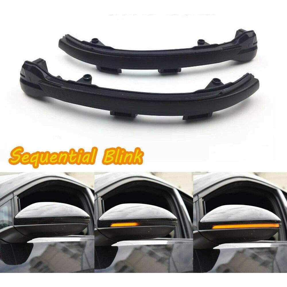 Luces de Giro LED para Espejo VW Golf 7 MK7 GTI 2015+ Ámbar