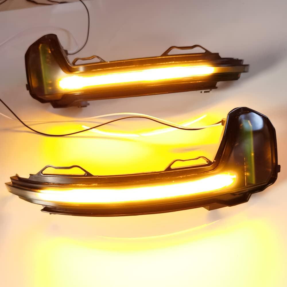 Luz de Señal de Giro LED Hacreyatu Amarilla VW Tiguan MK2 2017-2019