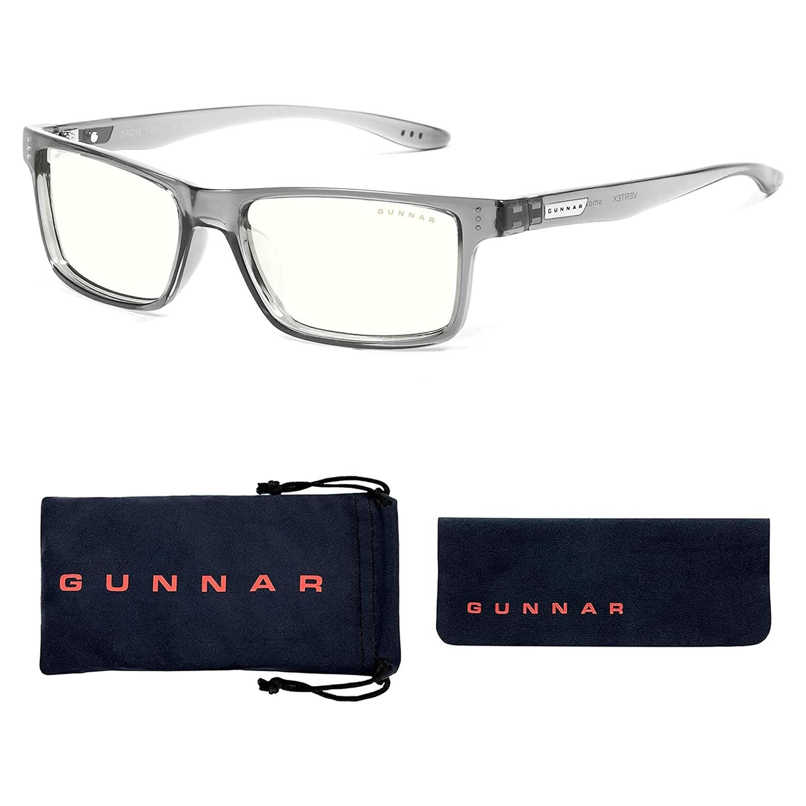 Gafas Gunnar Vertex +2.0 Poder - Bloqueo 65% Luz Azul