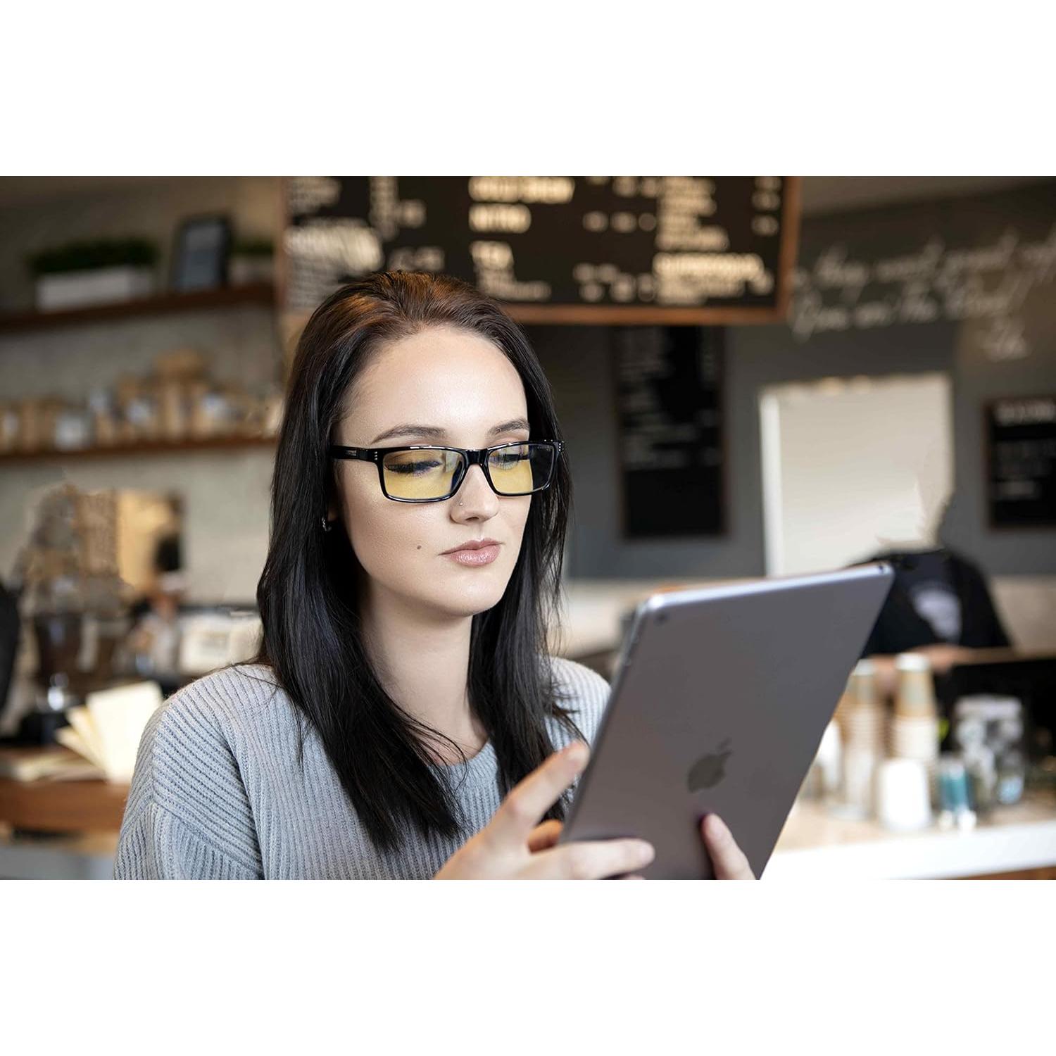 Gunnar Gafas de Lectura +2.0 Tinte Ámbar Bloqueo Luz Azul