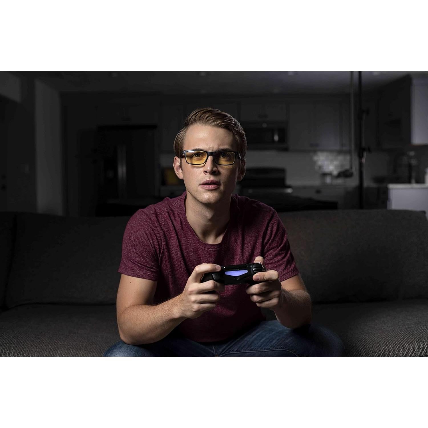 Gunnar Gafas de Lectura +2.0 Tinte Ámbar Bloqueo Luz Azul