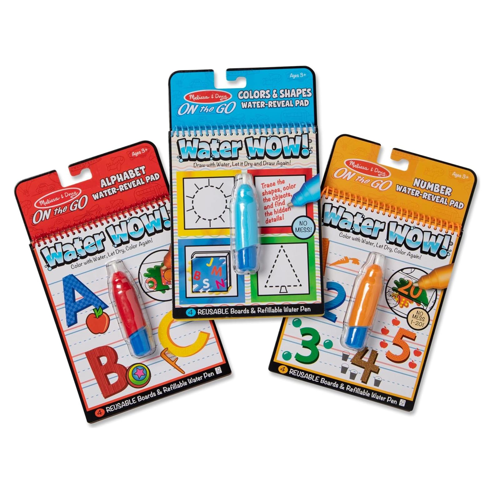 Melissa & Doug Water Wow! Libros Reutilizables 3pk
