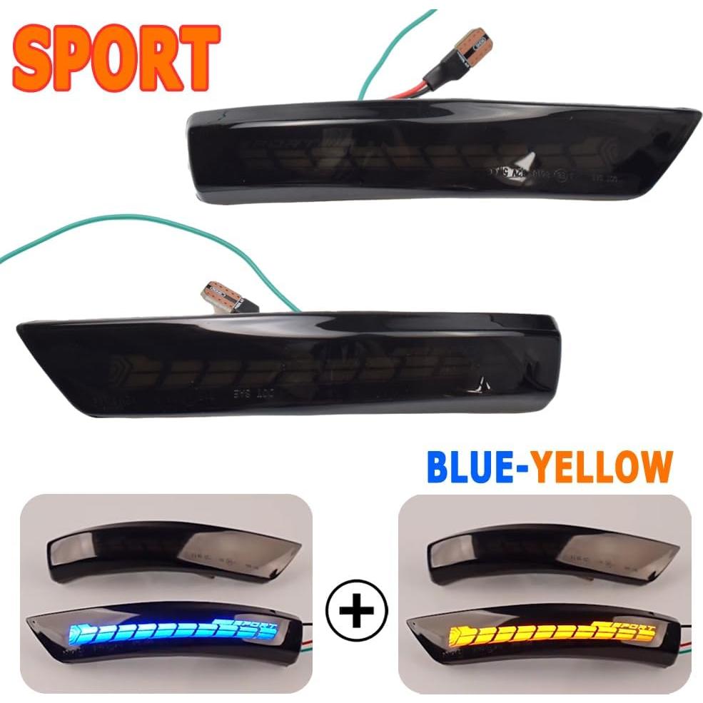 Luz de señal de giro LED Kakulkomen para Ford Focus y Mondeo