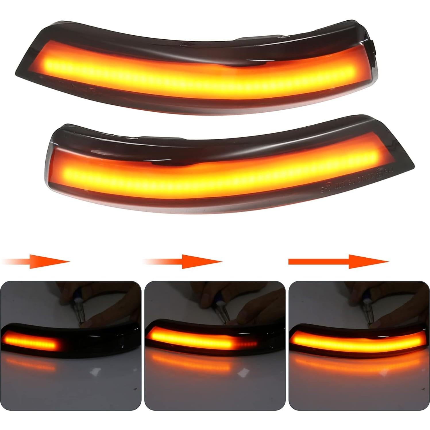 Luz de Señal de Giro LED X AUTOHAUX para Ford Focus y Mondeo