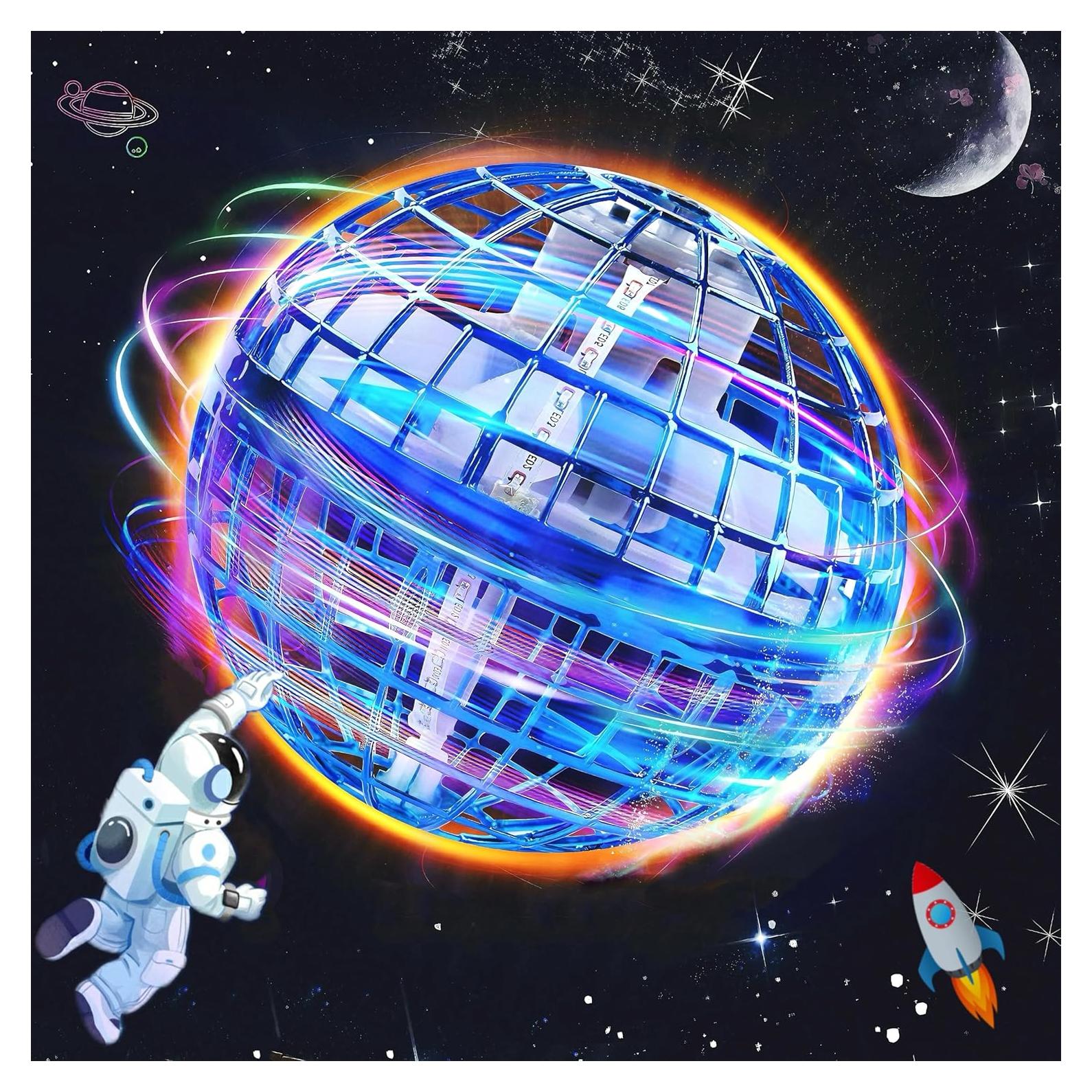 Bola Voladora RGB OKPOW TSM006-B para Niños y Adolescentes