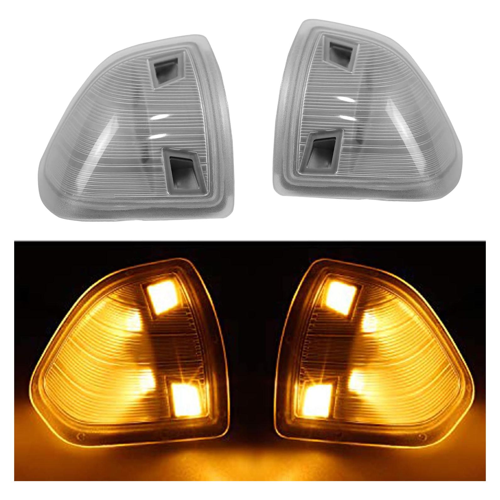 Luces de Señal de Giro LED Espejo Lateral Dodge Ram 2010-2018