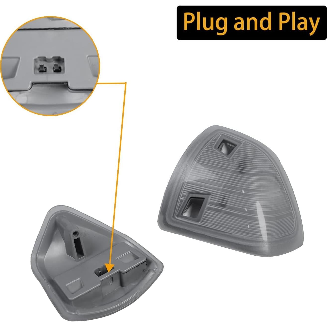 Luces de Señal de Giro LED Espejo Lateral Dodge Ram 2010-2018