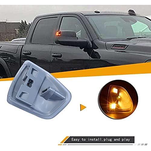Luces de Señal de Giro LED Espejo Lateral Dodge Ram 2010-2018