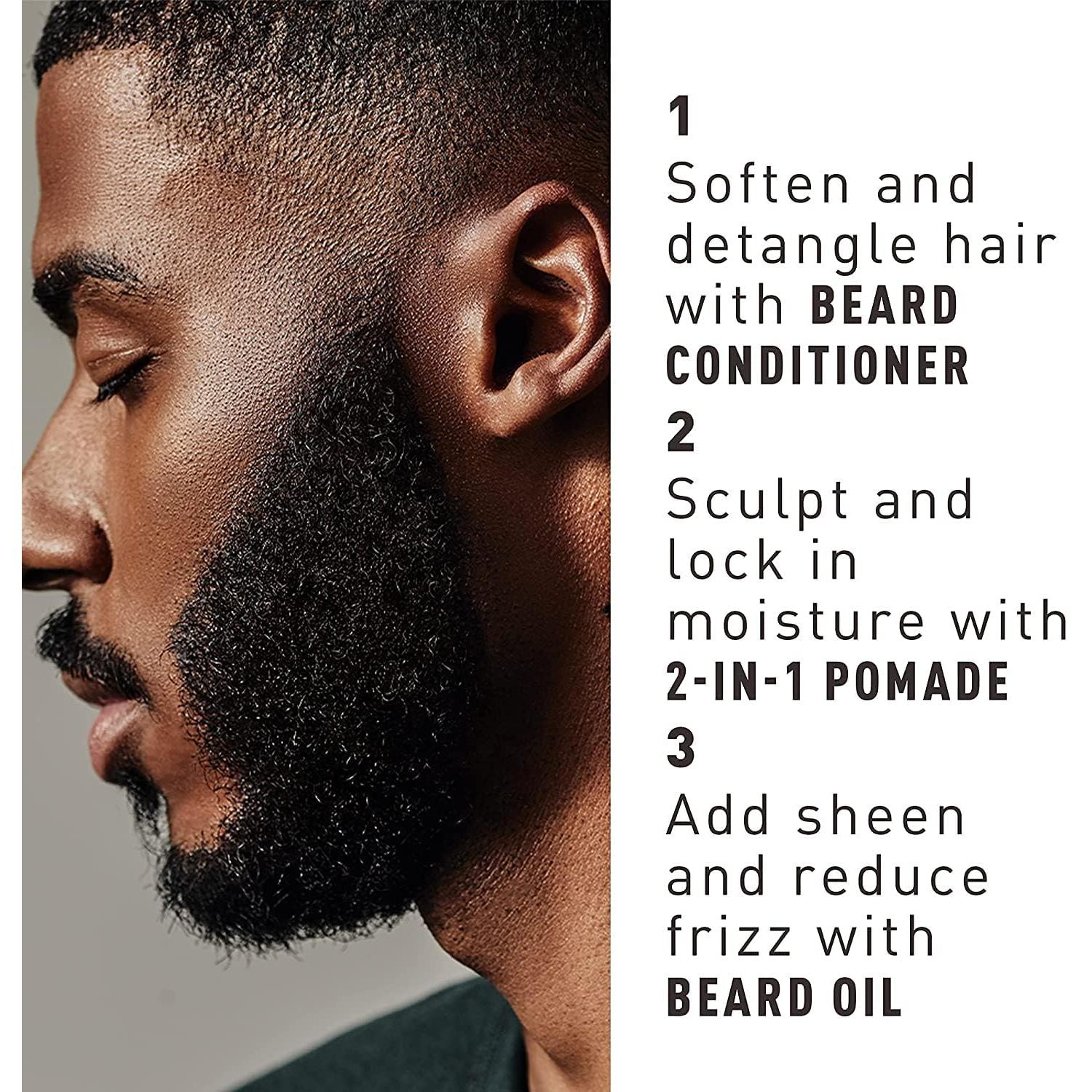 Kit Cuidado Barba Bevel - Acondicionador, Balsamo y Aceite