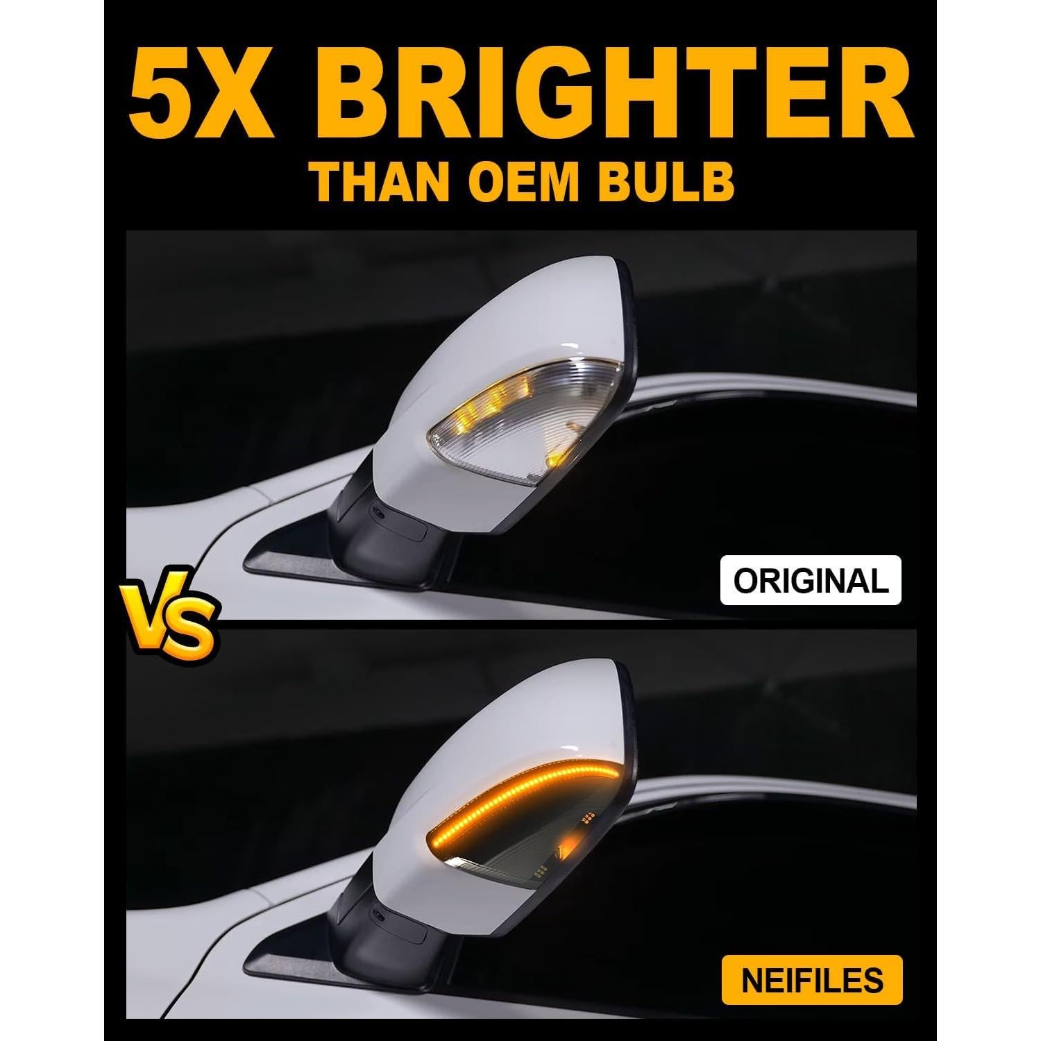 Luces de Charco LED NEIFILES para Dodge Ram 1500 2009-2021