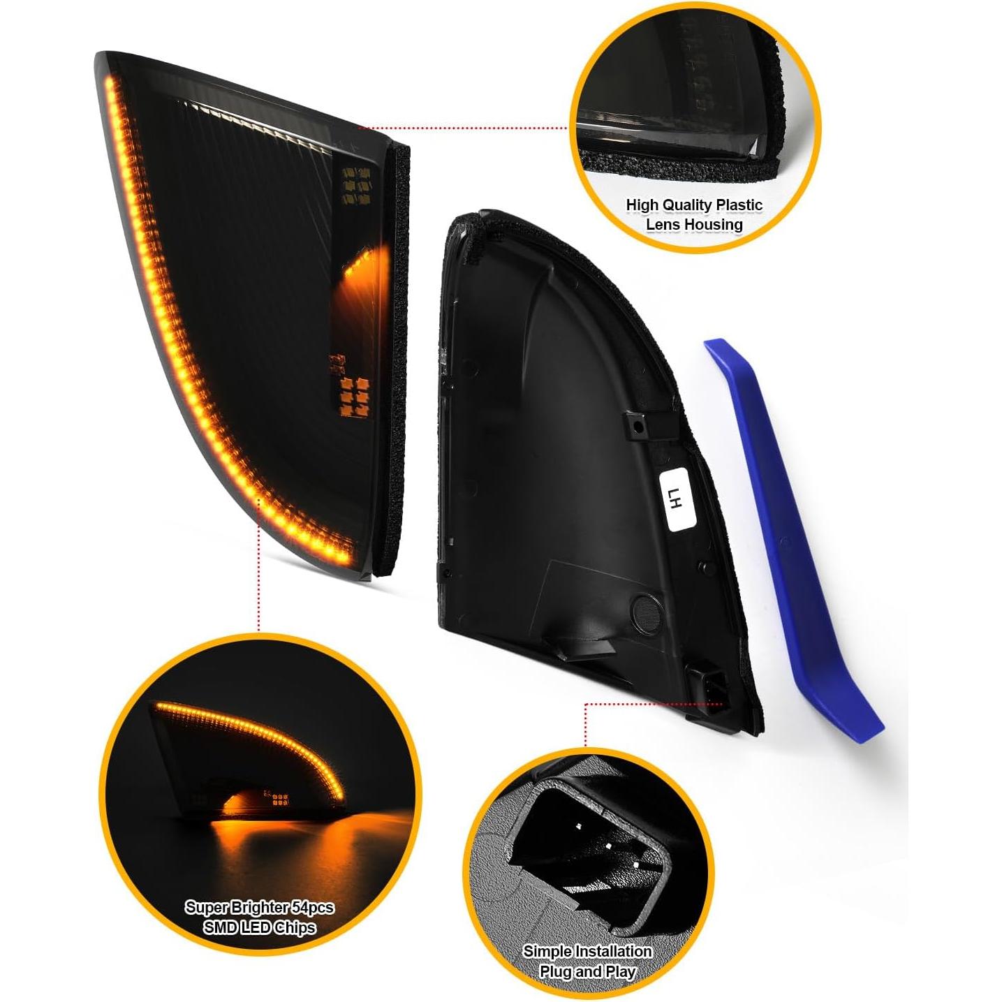 Luces de Charco LED NEIFILES para Dodge Ram 1500 2009-2021