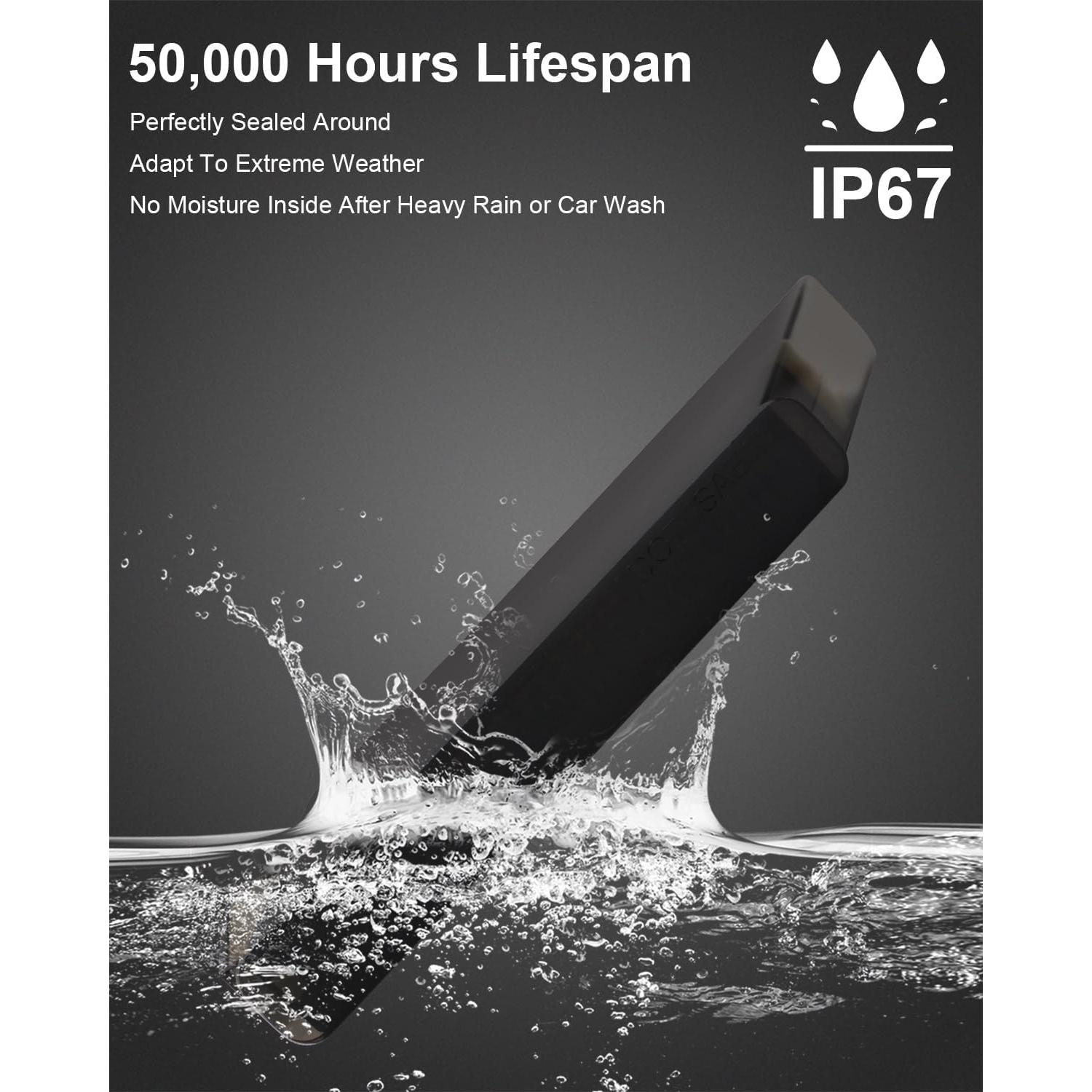 Luces de Señal de Giro LED Aexploer para Espejo Lateral F150 2004-2014